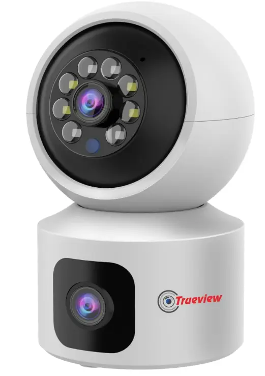 Trueview 2MP+2MP Smart Linkage Robot Tracking Security Camera