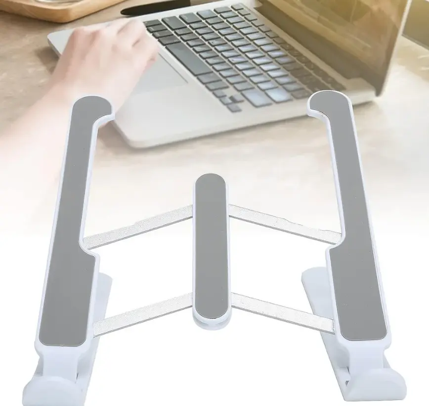 ADJUSTABLE TABLET STAND HOLDER WITH BUILT-IN FOLDABLE LEGS AND HIGH QUALITY FIBRE
