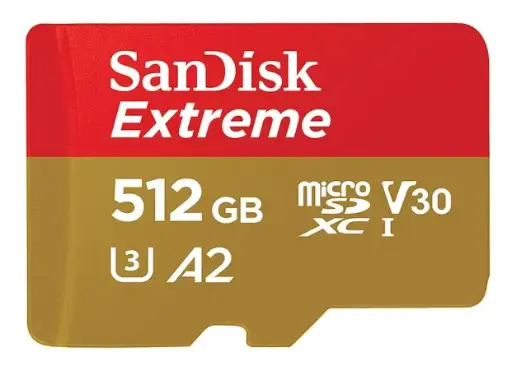 SanDisk Extreme 512GB microSDXC UHS-I