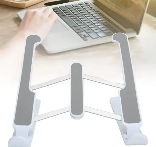 ADJUSTABLE TABLET STAND HOLDER WITH BUILT-IN FOLDABLE LEGS AND HIGH QUALITY FIBRE