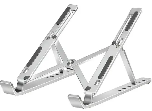 Home Foldable Height Adjustable Laptop Stand (1 Pc)