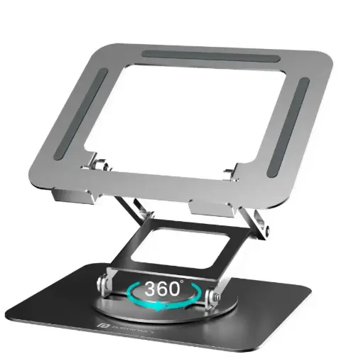 My Buddy K11 Pro Height Adjustable | Metal Alloy Build | 360° Rotation Base | Air Ventilation